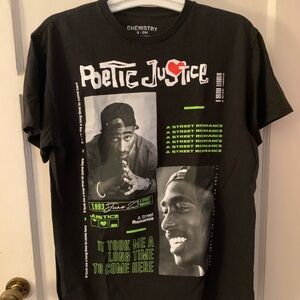 Tupac Poetic Justice Graphic Tee, Unisex